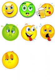 English Worksheet: Feelings, emotions, mood 3