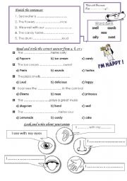 English Worksheet: feeling