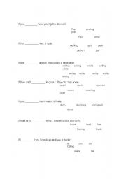 English worksheet: conditional recognition