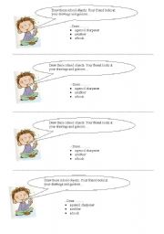 English Worksheet: pictionary - school objects 