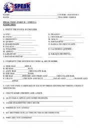 English worksheet: ARTICLES