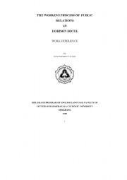 English Worksheet: work esperience