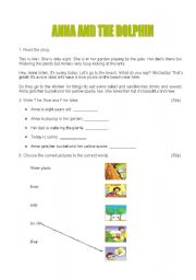 English worksheet: READING ACTIVITY