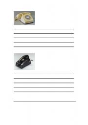 English worksheet: Telephone worksheet