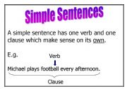 Sentence Types