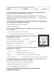 8th grade exam for Turkish students 