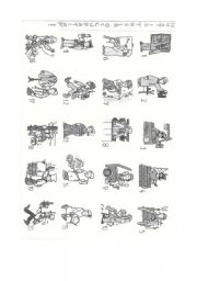 English Worksheet: jobs and occupations
