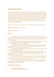 English Worksheet: question gor conversation class