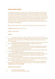 English worksheet: question gor conversation class