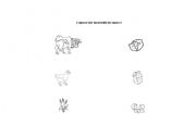 English Worksheet: Food preschool primary
