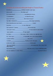 English worksheet: Past simple or Present perfect