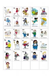 English Worksheet: ALPHABET