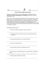 English Worksheet: Kinds of Sentences