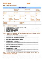 English Worksheet: Future Tense