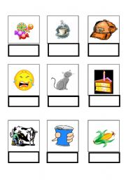 English Worksheet: Word Match C