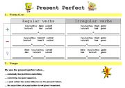 English Worksheet: Introducing the present perfect