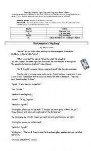 English Worksheet: The Big Bang