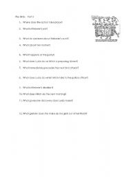 English worksheet: The Birds Part 3/5