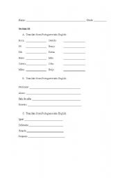 English Worksheet: BODY