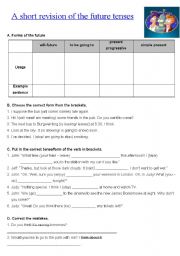 English worksheet: The Future