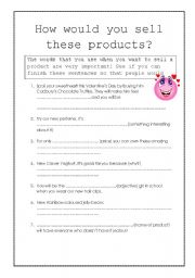 English Worksheet: Advertising/ persuasive language