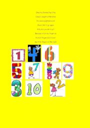 English Worksheet: I can count
