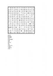 English worksheet: NUMBERS PUZZLE