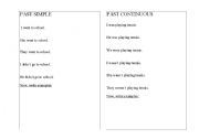 English Worksheet: Verb tenses