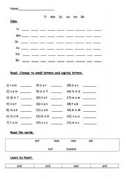 English worksheet: Phonics (2 pages)