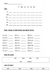 English Worksheet: Phonics (2 pages)