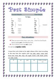 English Worksheet: Past Simple