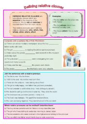 Defining relative clauses