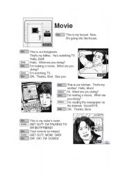 Present Continuous Tense with conversations 1