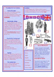 English Worksheet: ENGLAND and The ENGLISH LANGUAGE