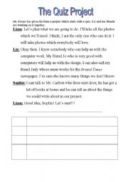 English worksheet: Introduction of Relative Clauses