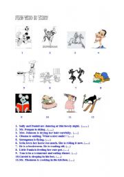 English Worksheet: WHO IS WHO