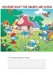 WHAT THE SMURFS ARE DOING