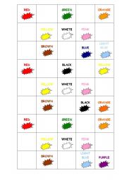 English Worksheet: BINGO TIME