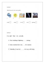 English worksheet: match them