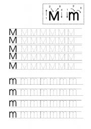 English Worksheet: Kindergarten Basic Foundation M-O