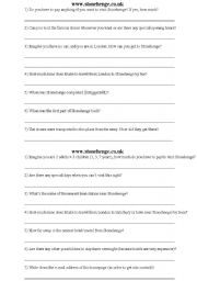 English Worksheet: webquest: Stonehenge