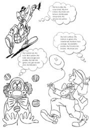 English Worksheet: Colouring