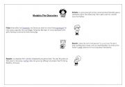 English Worksheet: mafalda characters