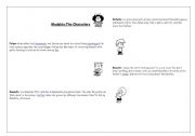 English worksheet: mafalda characters