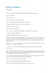 English Worksheet: death of a salesman