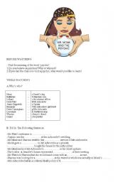 English Worksheet: monk