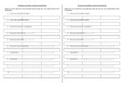 English worksheet: survey - amazing experiences