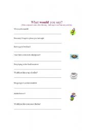 English Worksheet: Introduction class worksheet - Ice Breaker