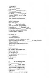 English Worksheet: 