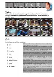 English Worksheet: Movie 